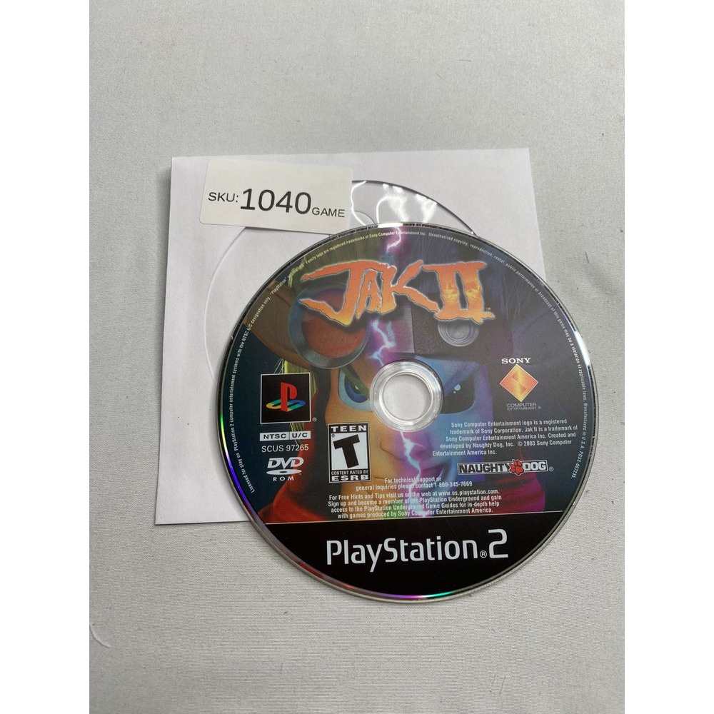 Jak II Sony PlayStation 2
